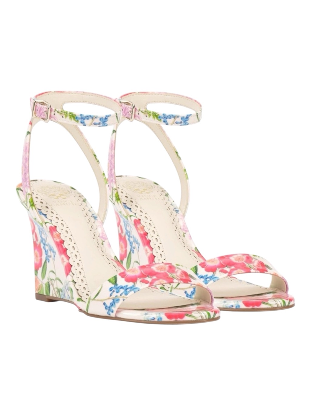Vince Camuto Women's Jefany Wedge Sandal Floret Garden